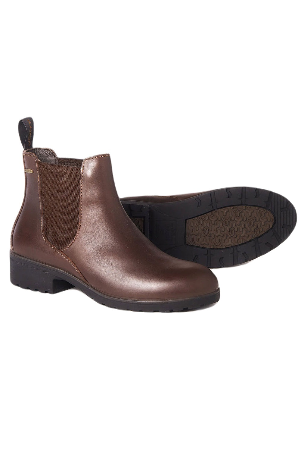 Dubarry Womens Waterford Chelsea Boots in Mahogany 
