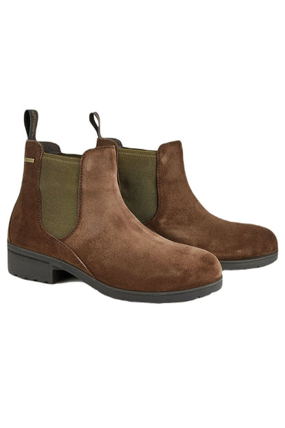Dubarry Womens Waterford Chelsea Boots in Cigar 