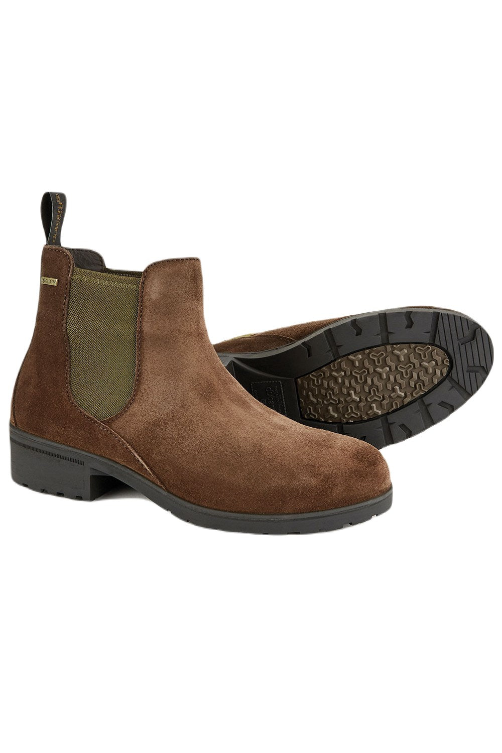 Dubarry Womens Waterford Chelsea Boots in Cigar 