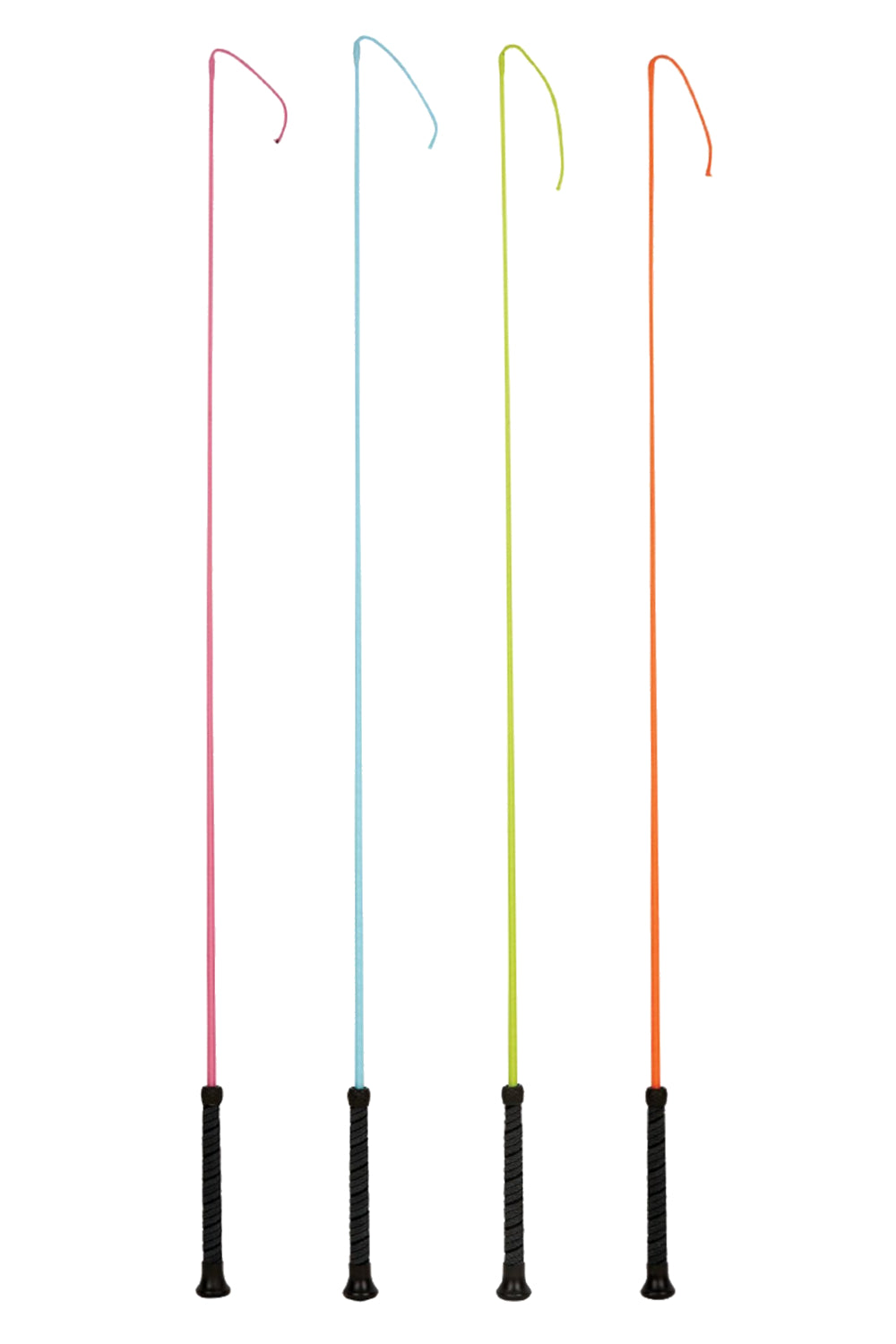 Dublin Brights Dressage Whip in Aqua, Hot Pink, Lime, Orange