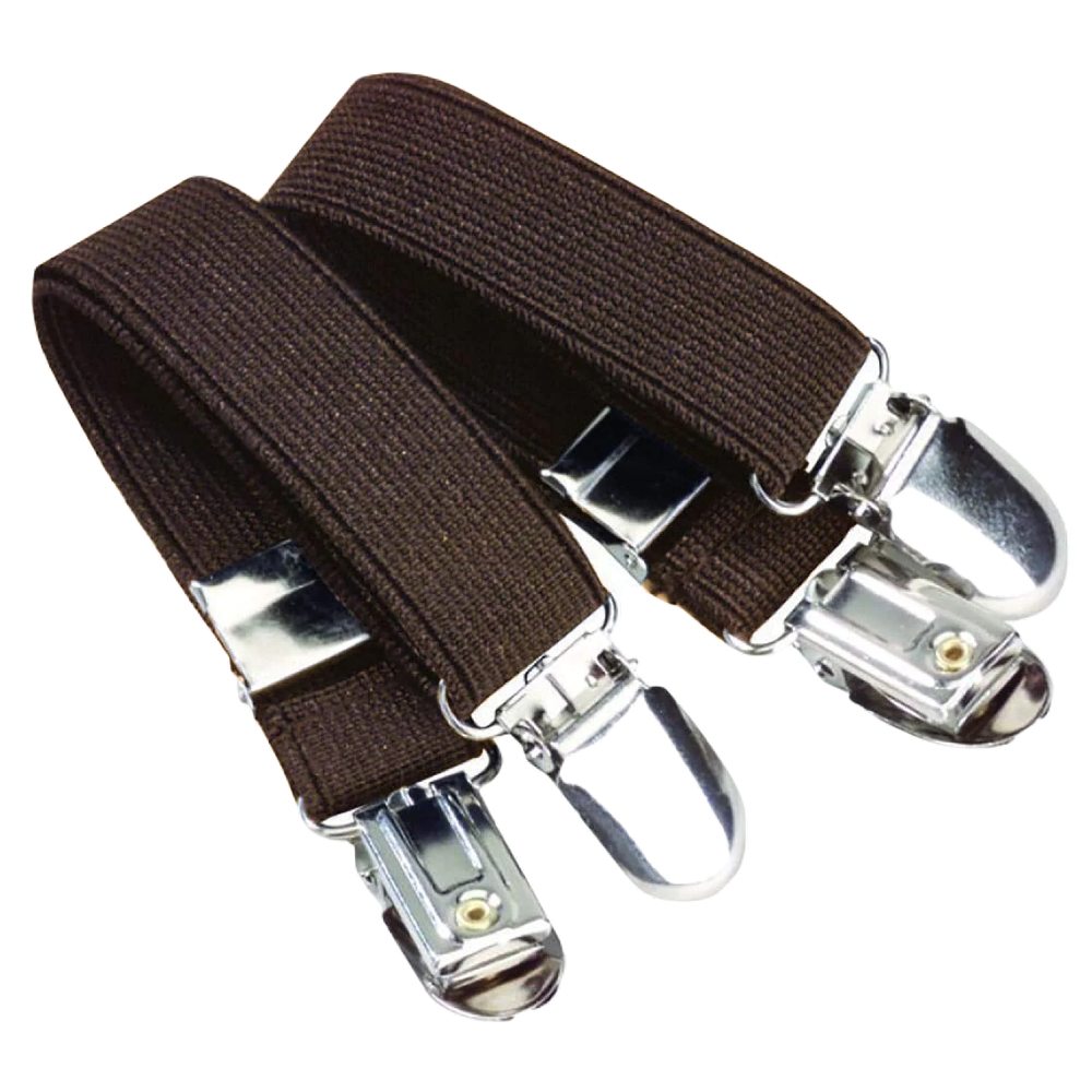 Dublin Elastic Jodhpur Clips In Brown 