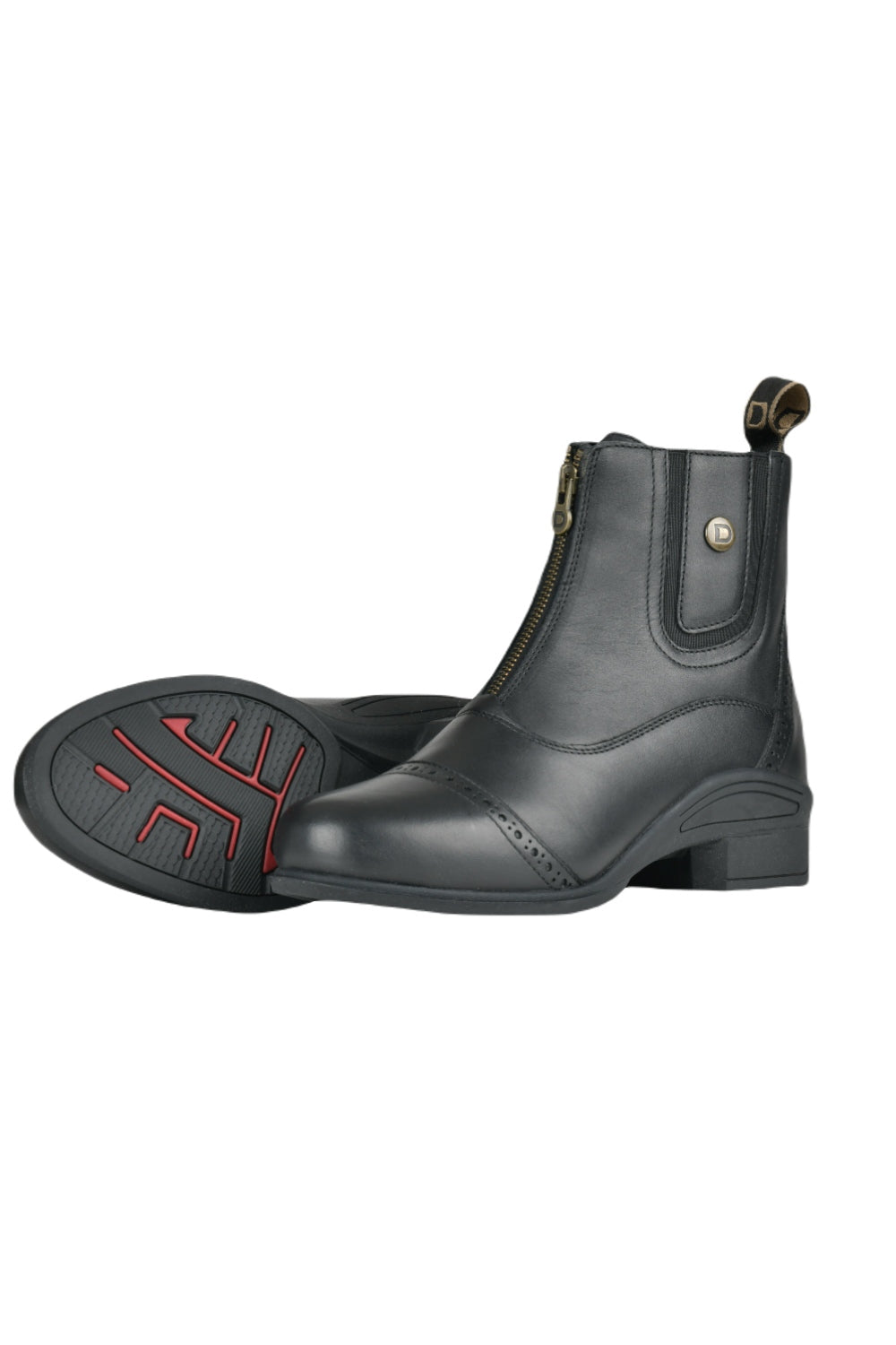 Dublin Eminence Insulated Zip Paddock Boots In Black 