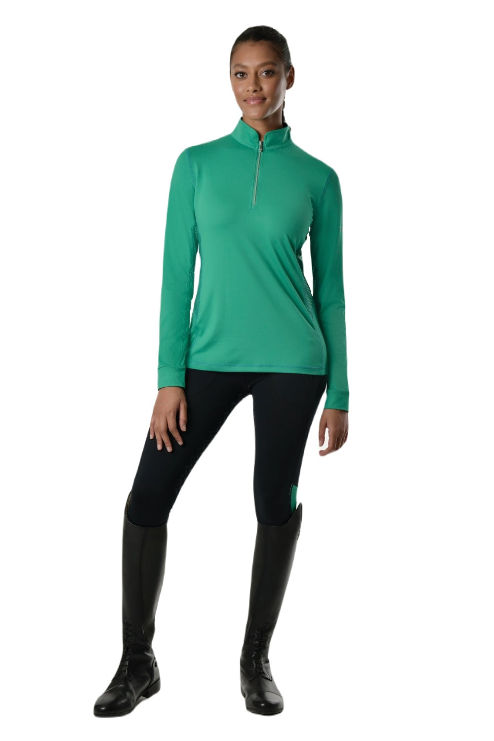 Dublin Kylee Long Sleeve Shirt II Emerald 