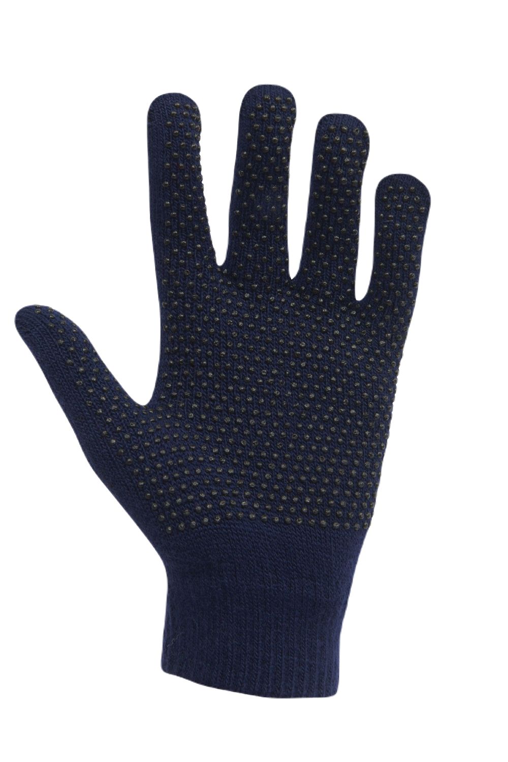 Dublin Magic Pimple Grip Riding Gloves In Navy  