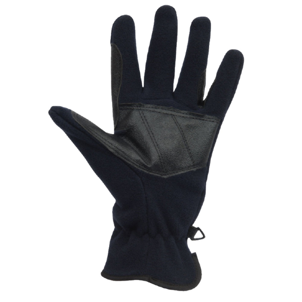 Dublin Childrens Polar Fleece Riding Gloves in Navy 