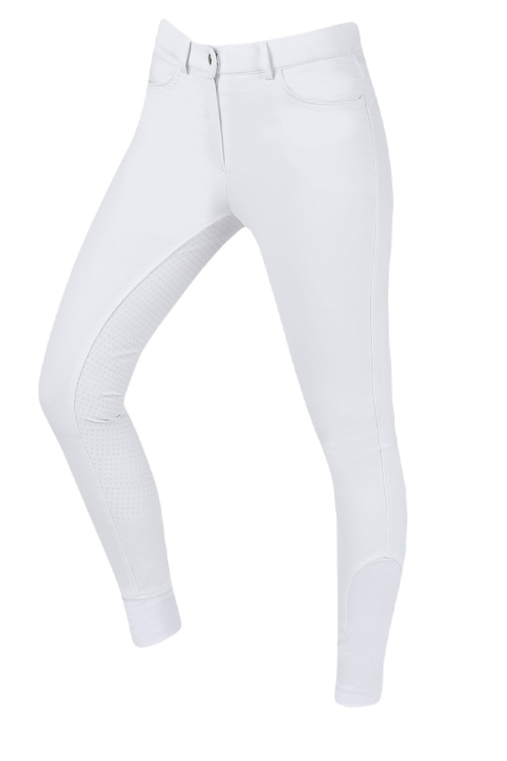 Dublin Shelby Full Seat Breeches in White 