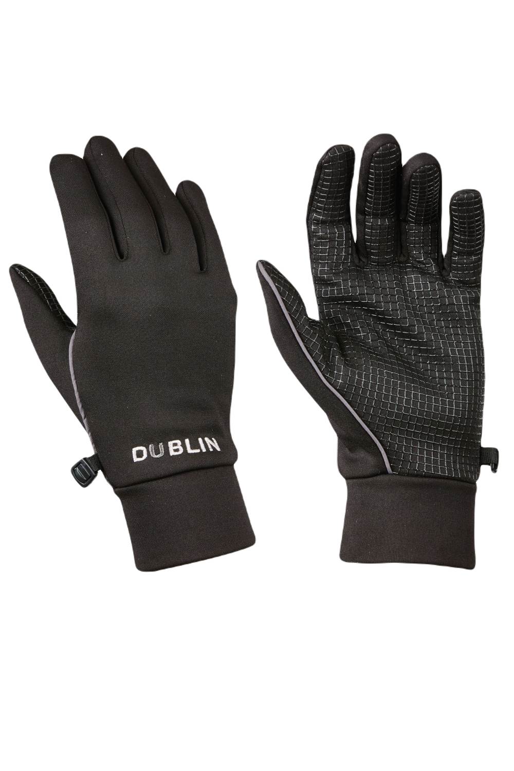 Dublin Thermal Riding Gloves In Black