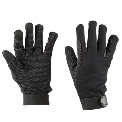 Dublin Thinsulate Winter Track Riding Gloves in Black 
