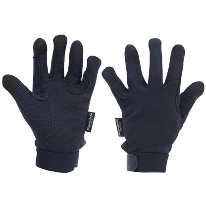 Dublin Thinsulate Winter Track Riding Gloves in Navy 