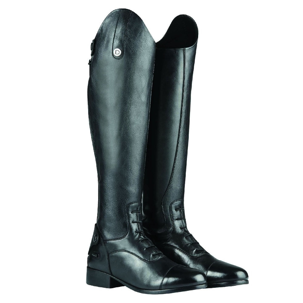 Dublin Womens Arderin Tall Field Boots in Black