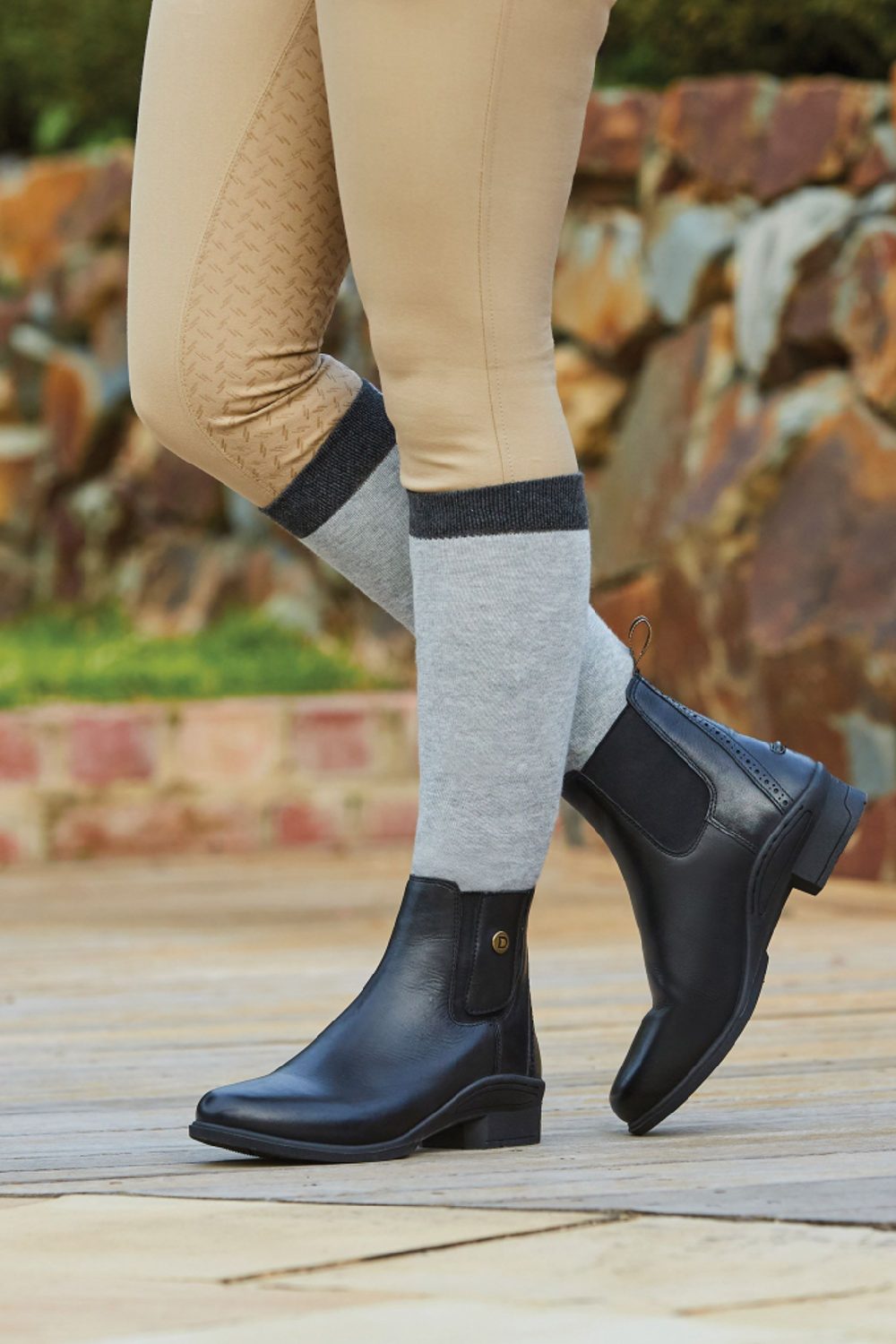 Dublin Womens Rapture Jodhpur Boots in Black 