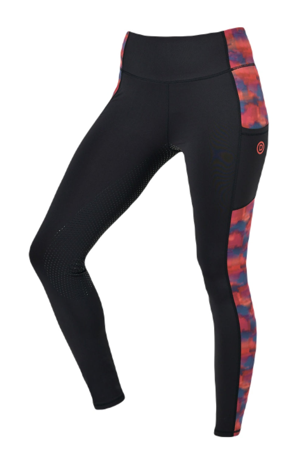 Dublin Zora Print Full Grip Tights In Active Camo 