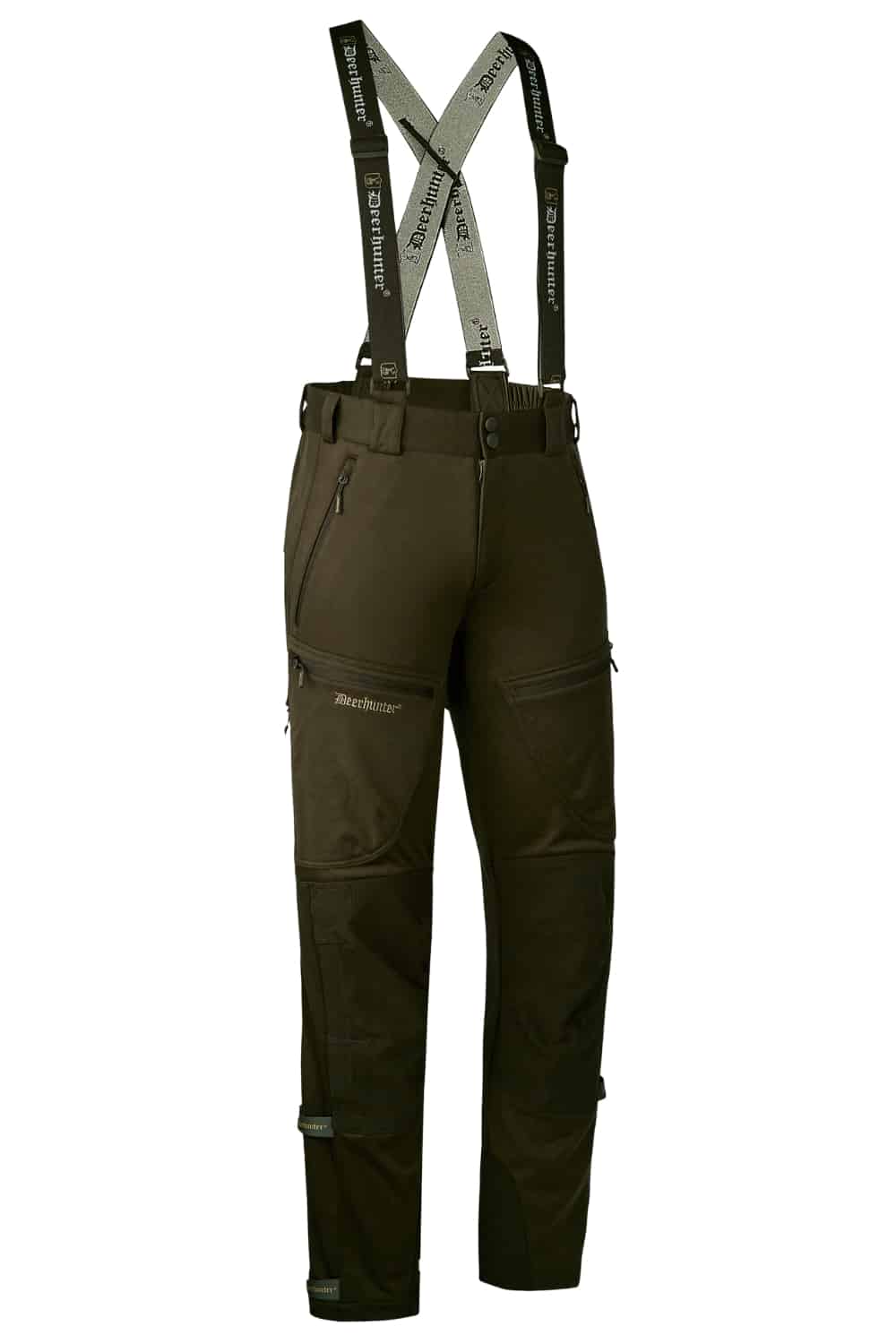 Deerhunter Excape Softshell Trousers in Art Green 