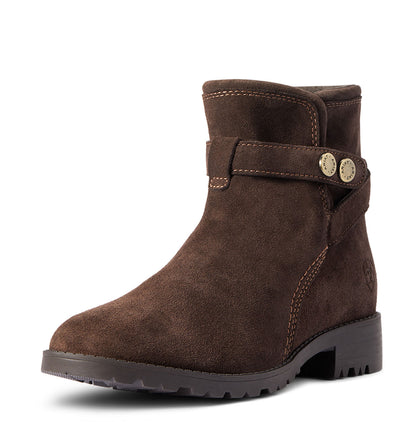 chocolate brown suede ariat equestrian boot 