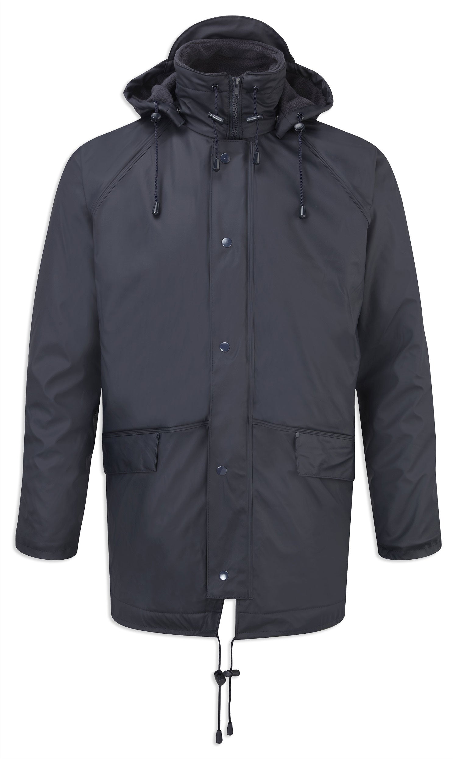 Navy waterproof FLEX Fleece Lined waterproof jacket Fortexfleece 219