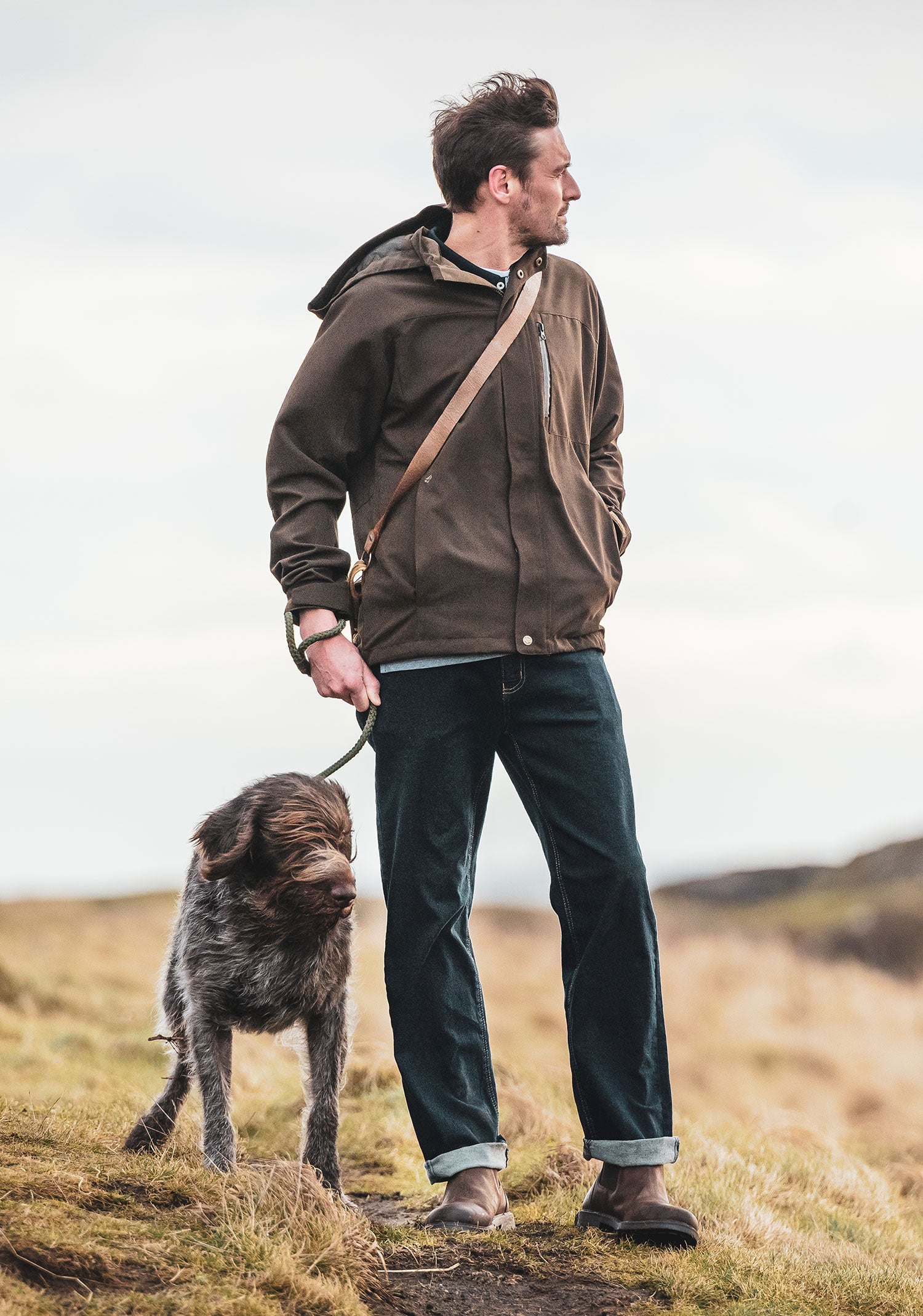 Mens dog hot sale walking jacket