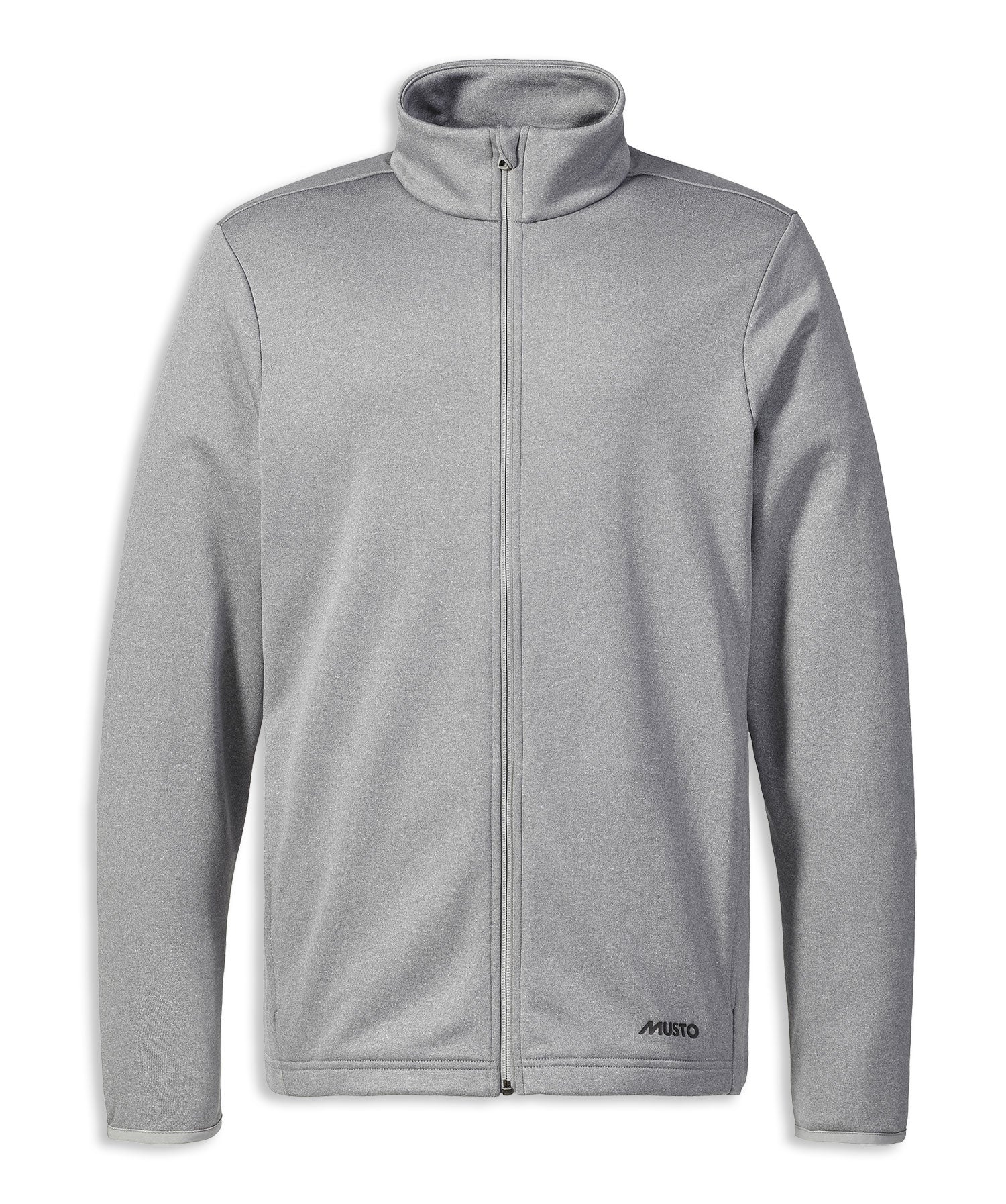 Grey Musto Essential Full Zip Sweater