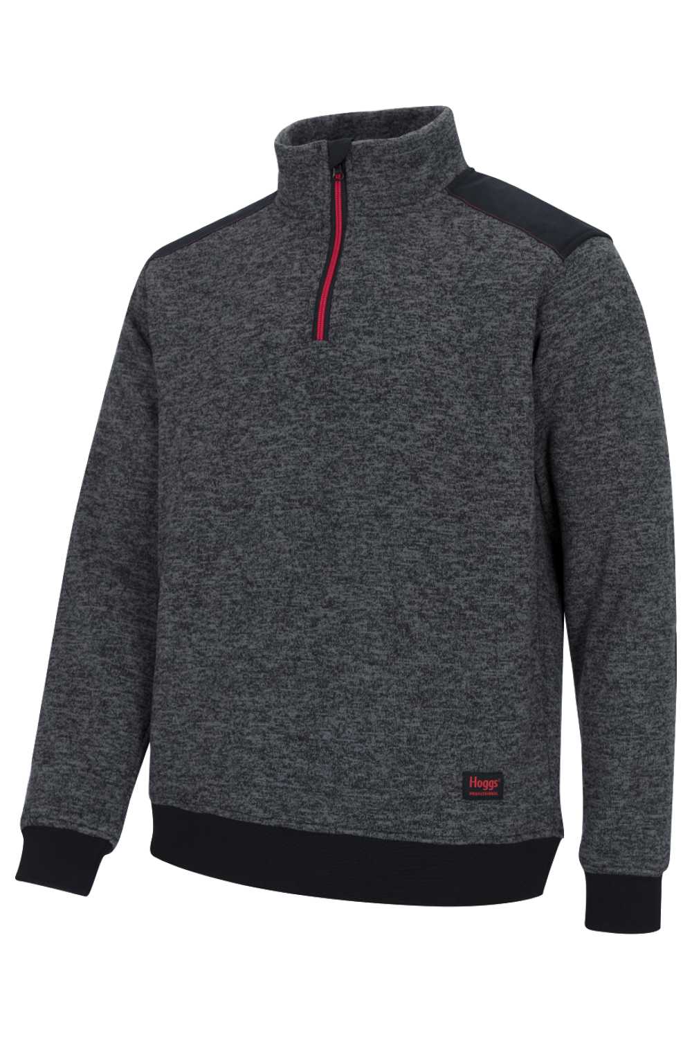 Hoggs of Fife Granite Sweatshirt in charcoal 