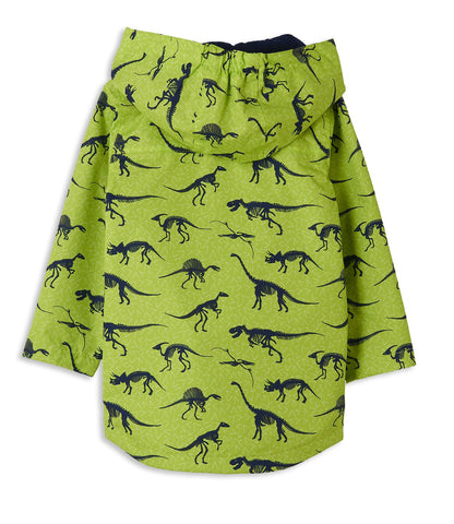 Lighthouse Boys Ethan Waterproof Jacket in Dinosaur Print 