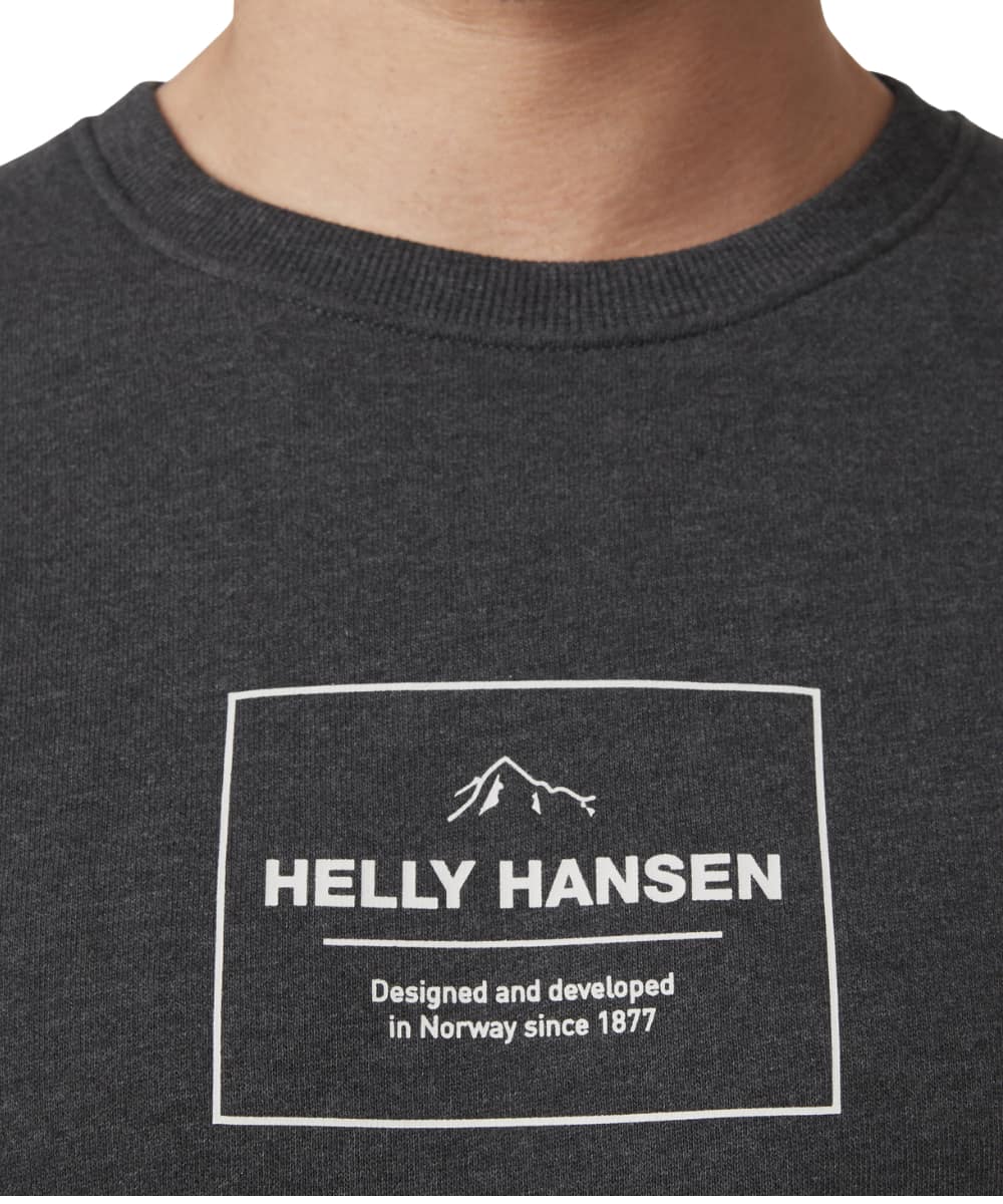 Hally Hansen F2F Organic Cotton Sweater in Ebony Melange 