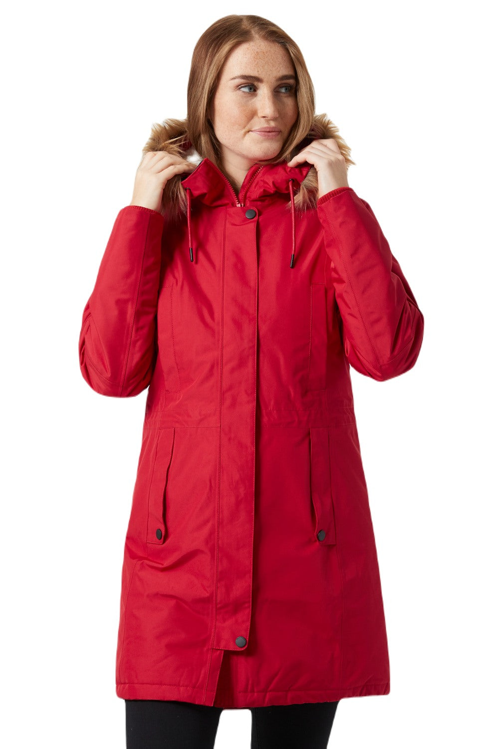 Helly hansen hotsell red parka