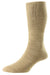 HJ Hall Lightweight Diabetic Cotton Socks in Mink/Oatmeal #colour_mink-oatmeal