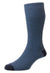 HJ Hall Indestructible Fancy Marl Work Socks Navy #colour_blue