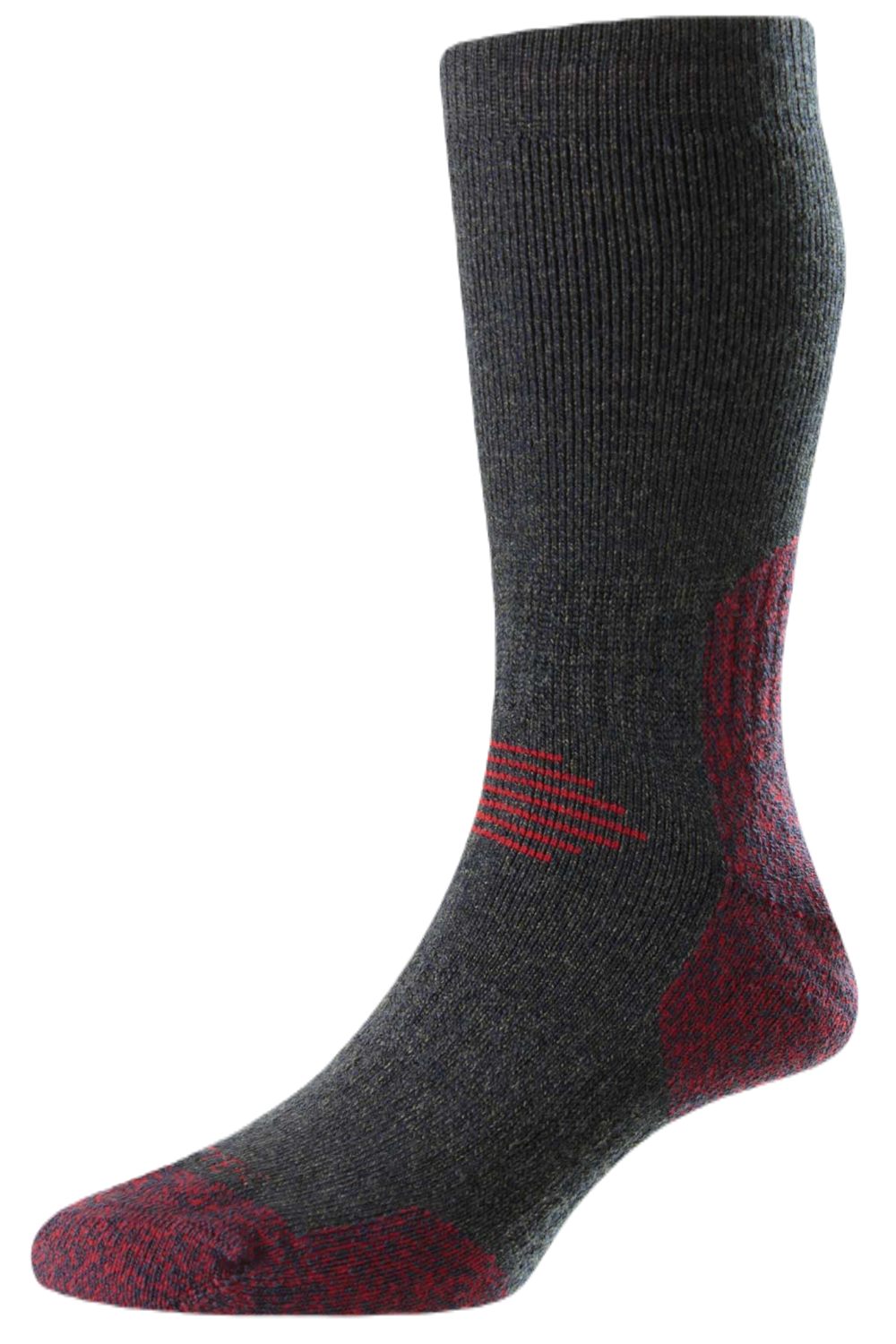 HJ Hall ProTrek Mountain Climb Sock ion Navy/Red 