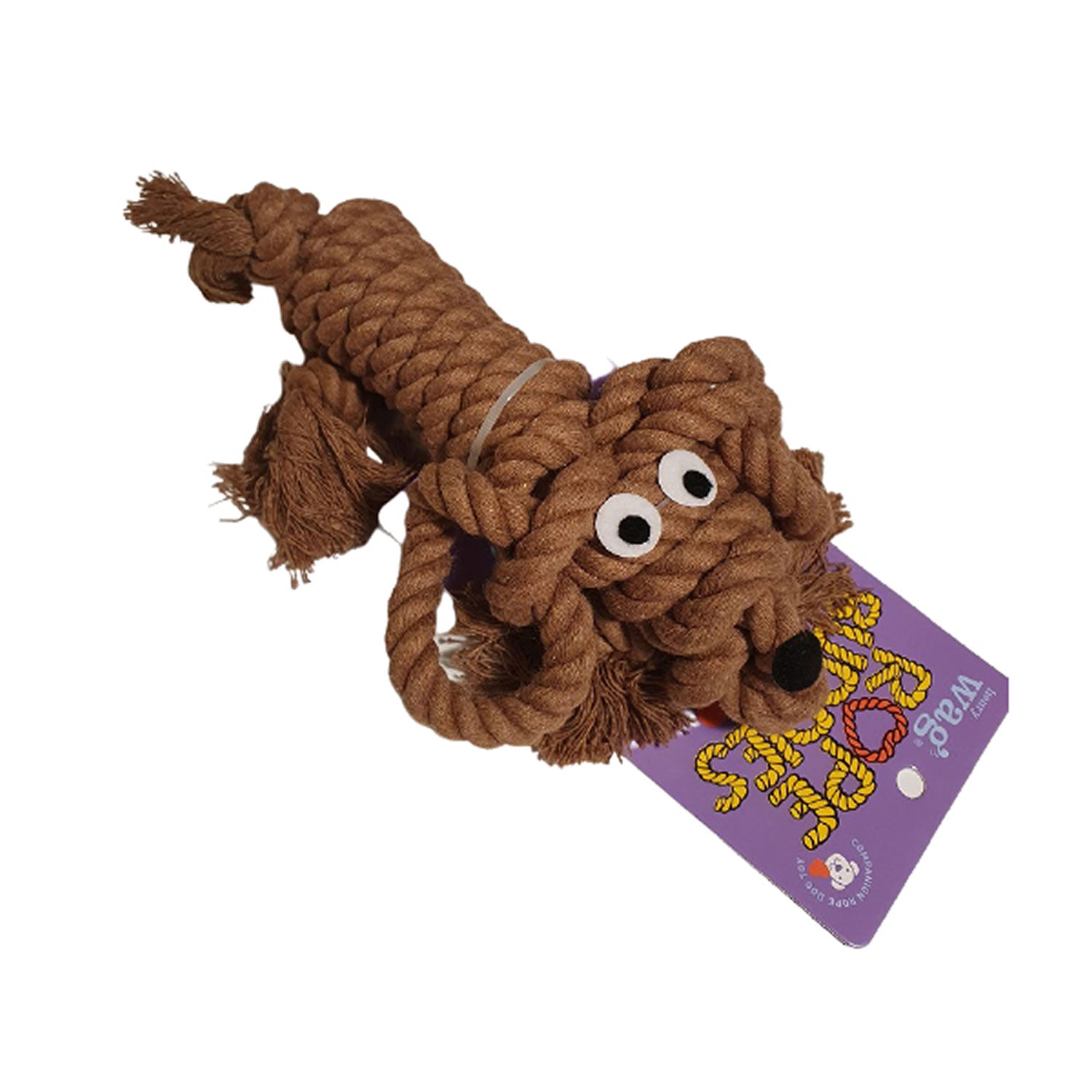 Henry Wag Rope Buddy in Chestnut Brown 