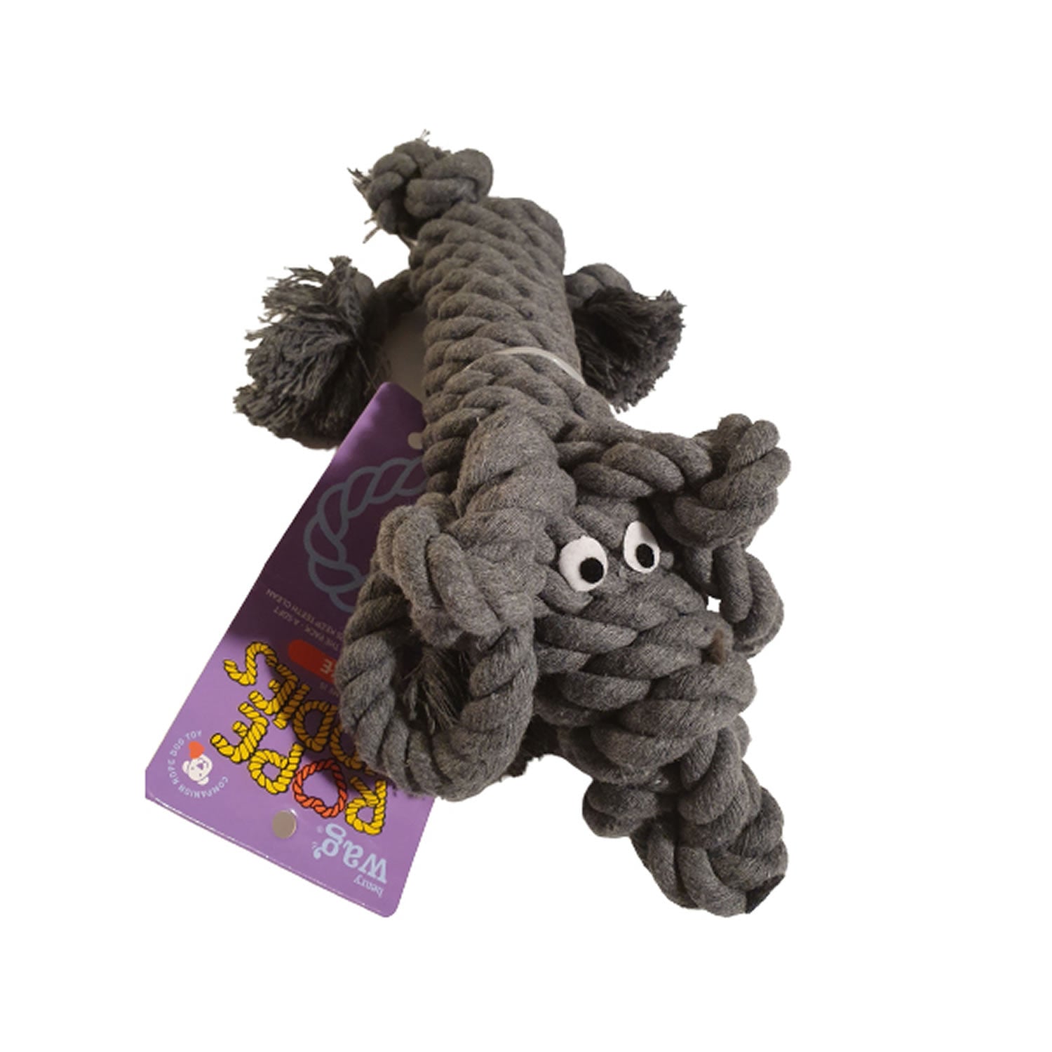 Henry Wag Rope Buddy in Strict Grey 