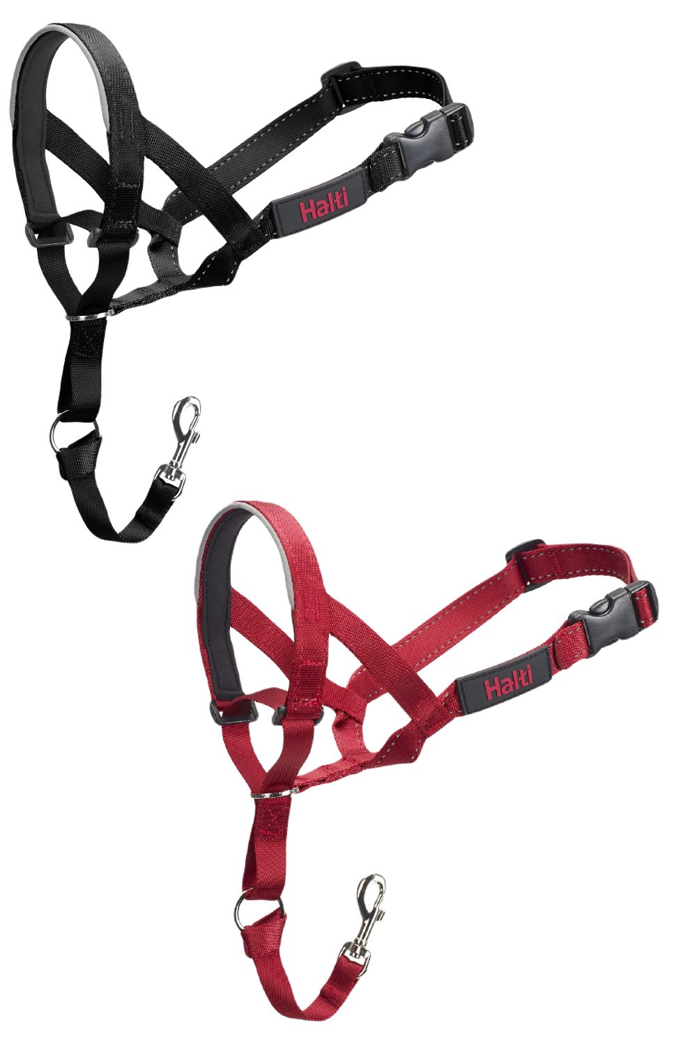 Halti Headcollar In Black and Red
