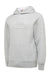 Hard Yakka Embossed Pullover Hoodie in Light Grey #colour_light-grey-marl
