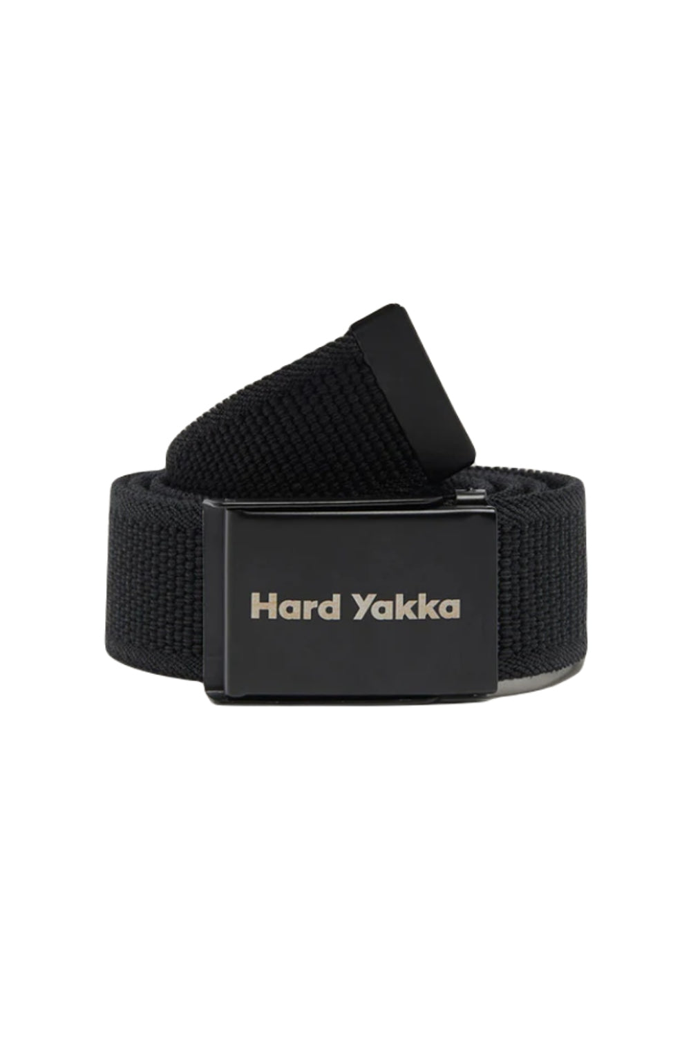Hard Yakka Stretch Webbing Belt in Black