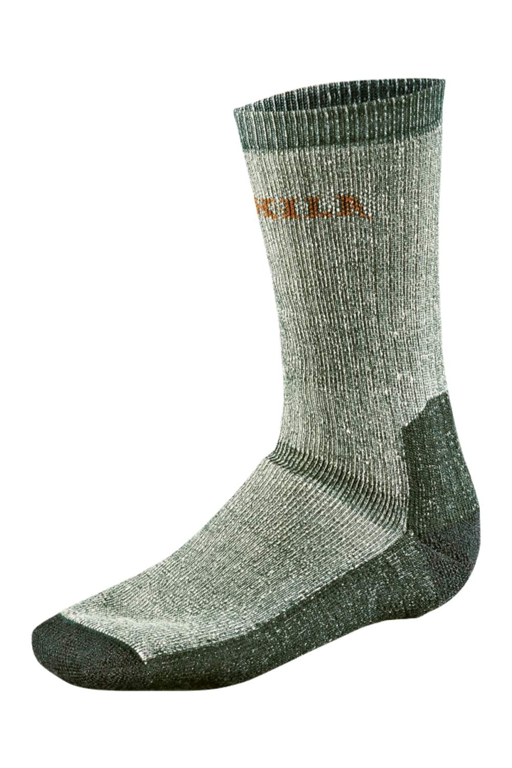 Harkila Expedition Sock in Grey/Green 