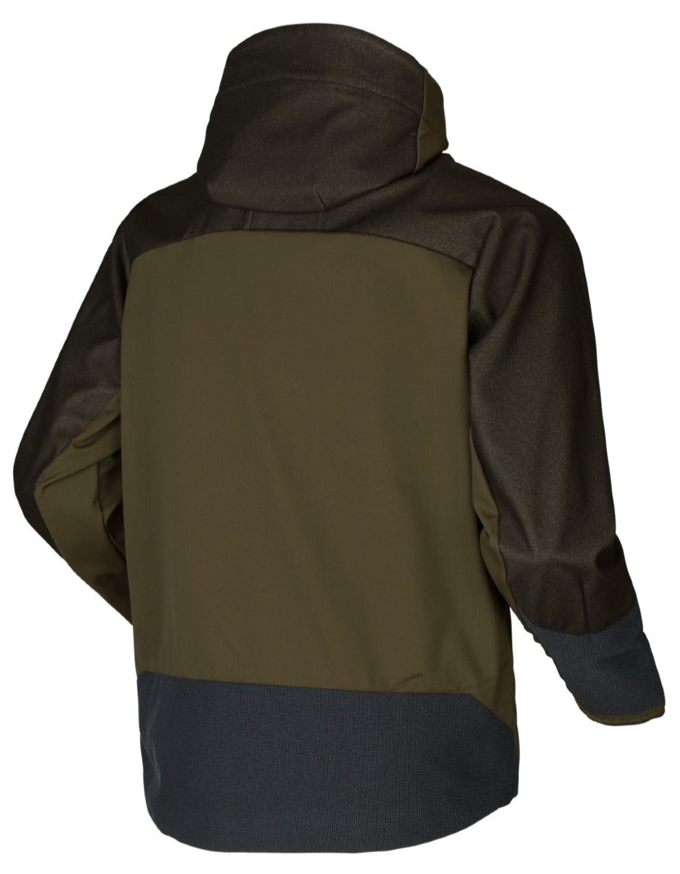 Harkila Mountain Hunter Hybrid Jacket in Hunting Green/Shadow Brown