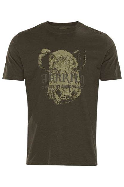 Harkila Odin T-Shirt 2-Pack Limited Edition in Willow Green