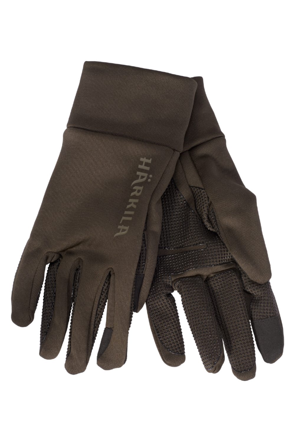 Harkila Power Stretch Gloves in Shadow Brown 