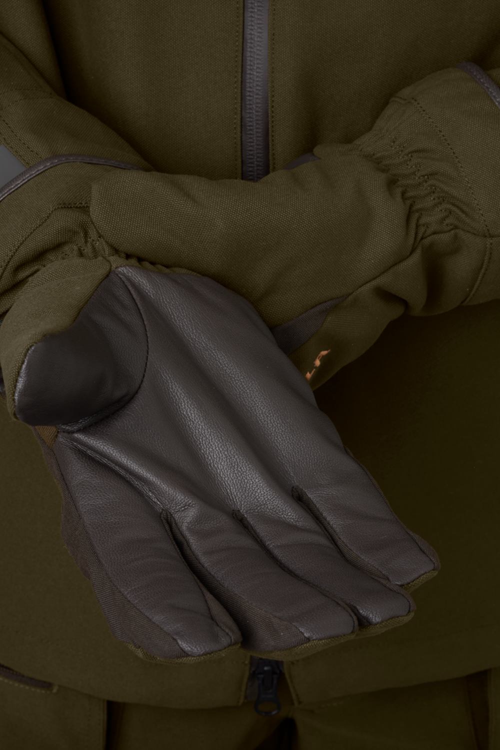 Harkila Pro Hunter GTX Gloves in Willow Green/ Shadow Brown