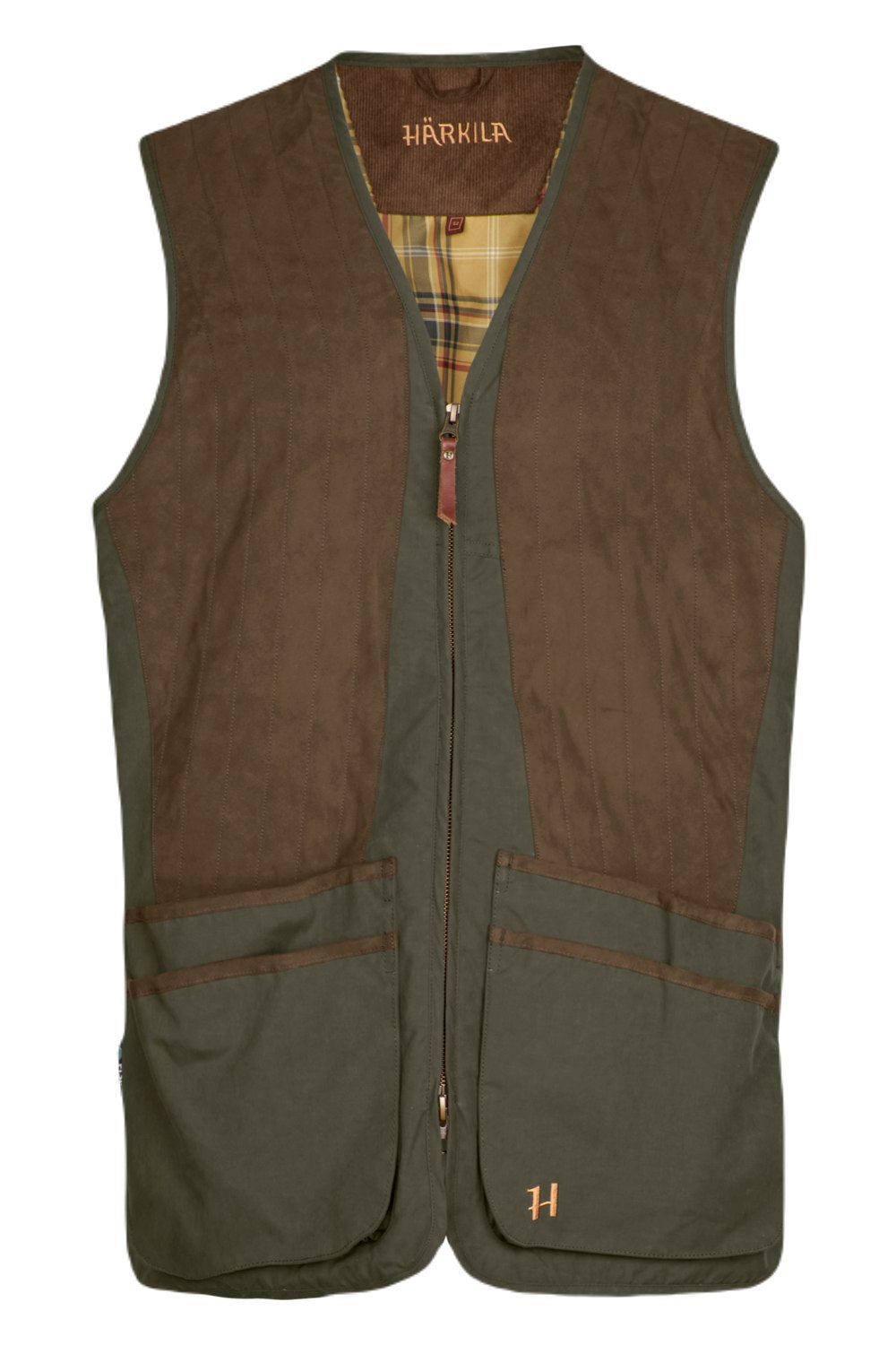 Harkila Rannoch HSP Shooting Waistcoats In Willow Green 