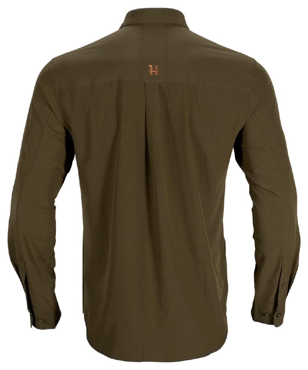 Harkila Trail L/S Shirt in Willow Green