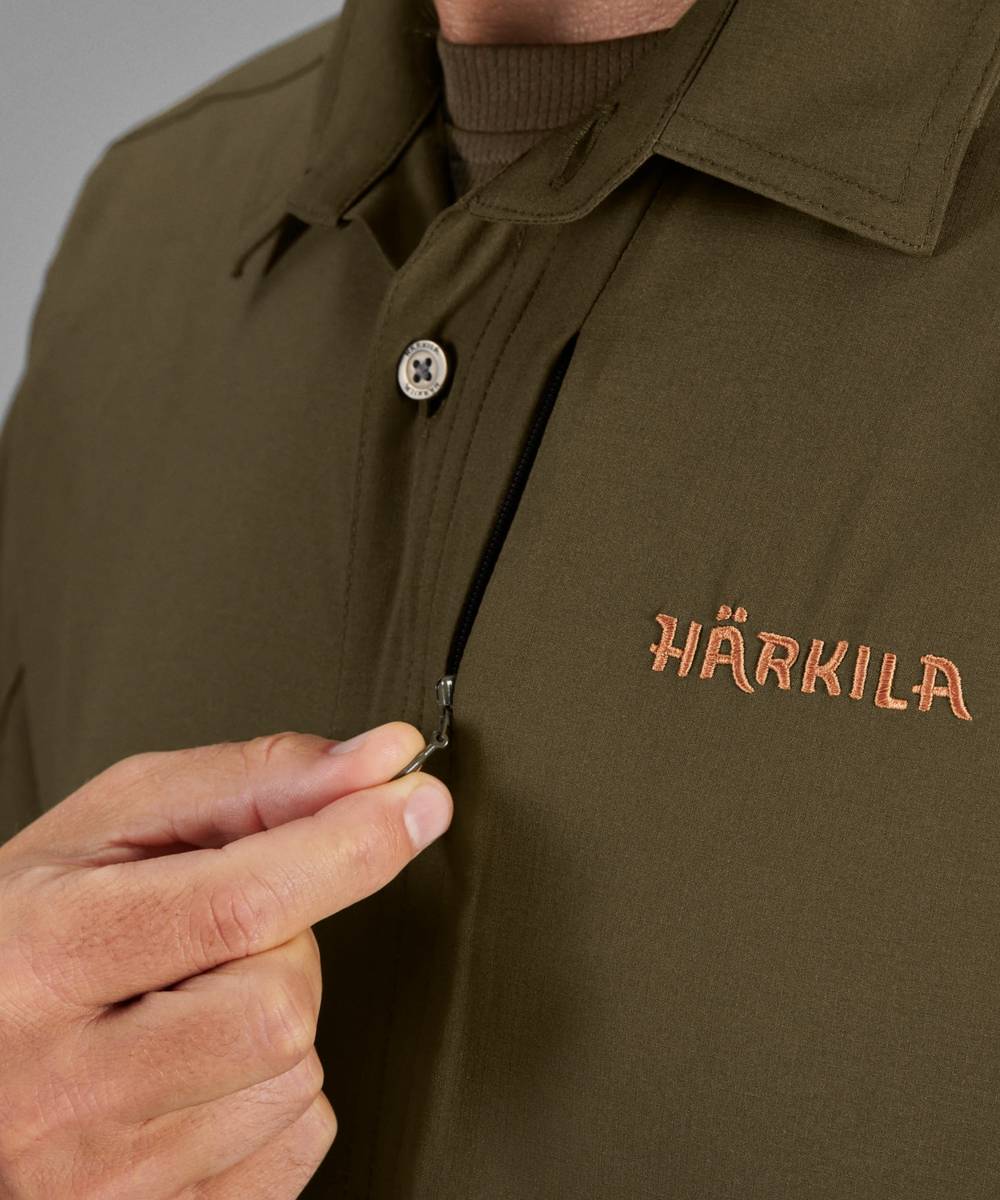 Harkila Trail L/S Shirt in Willow Green
