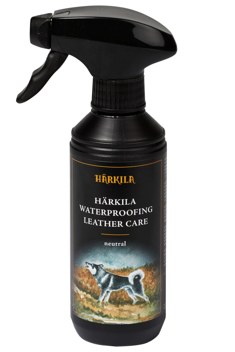 Harkila Waterproofing Leather Care Neutral Showing the bottle