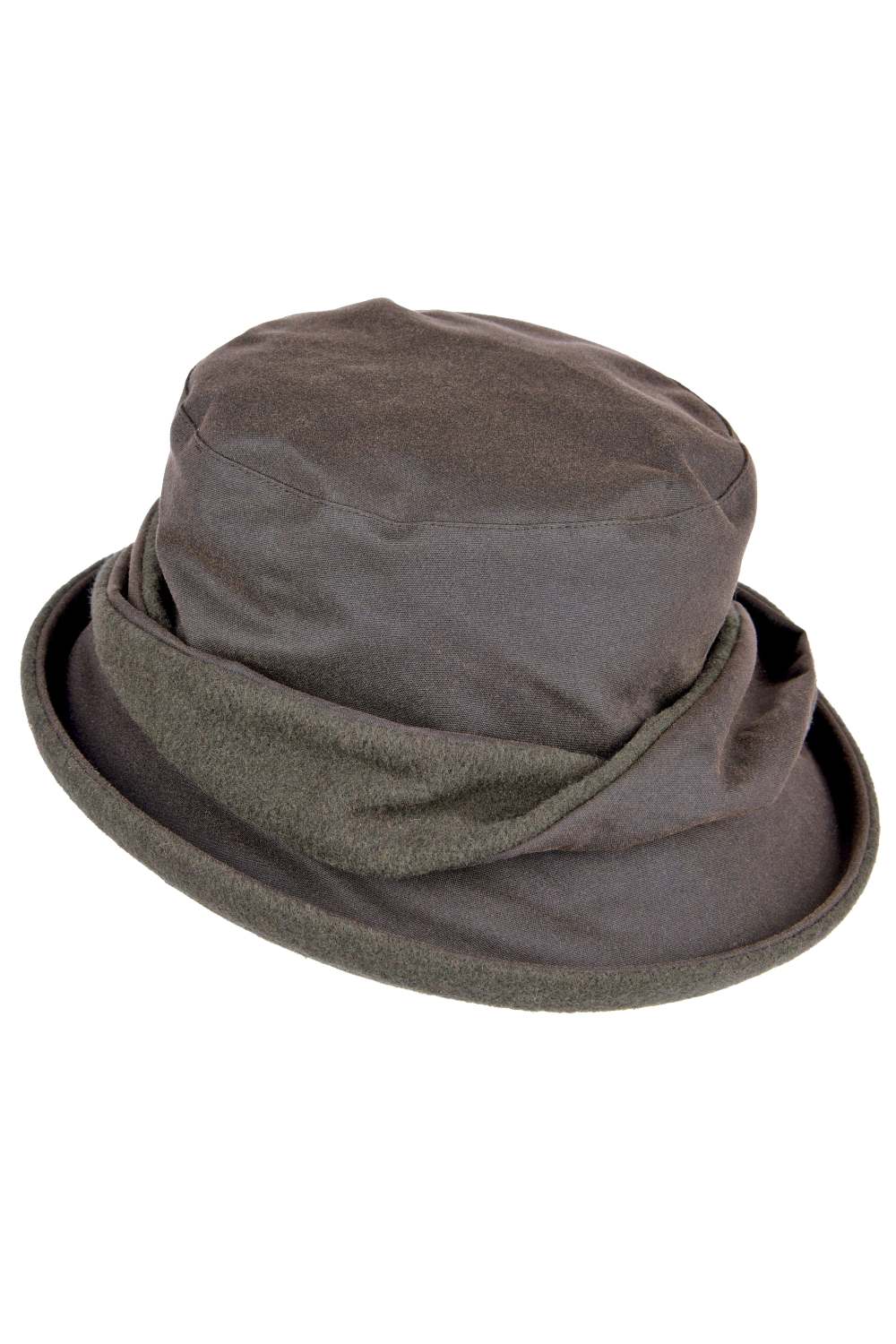 Heather Adrienne Ladies Wax Twist Hat- Olive 