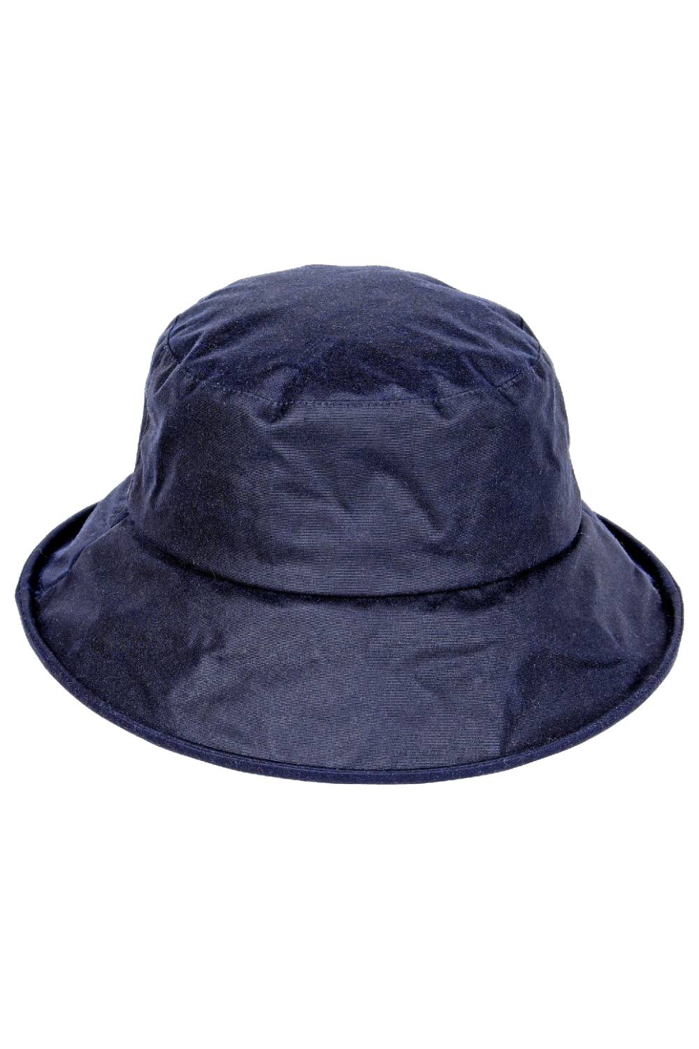 Heather Ailsa Wax Down Brim Hat- Navy 