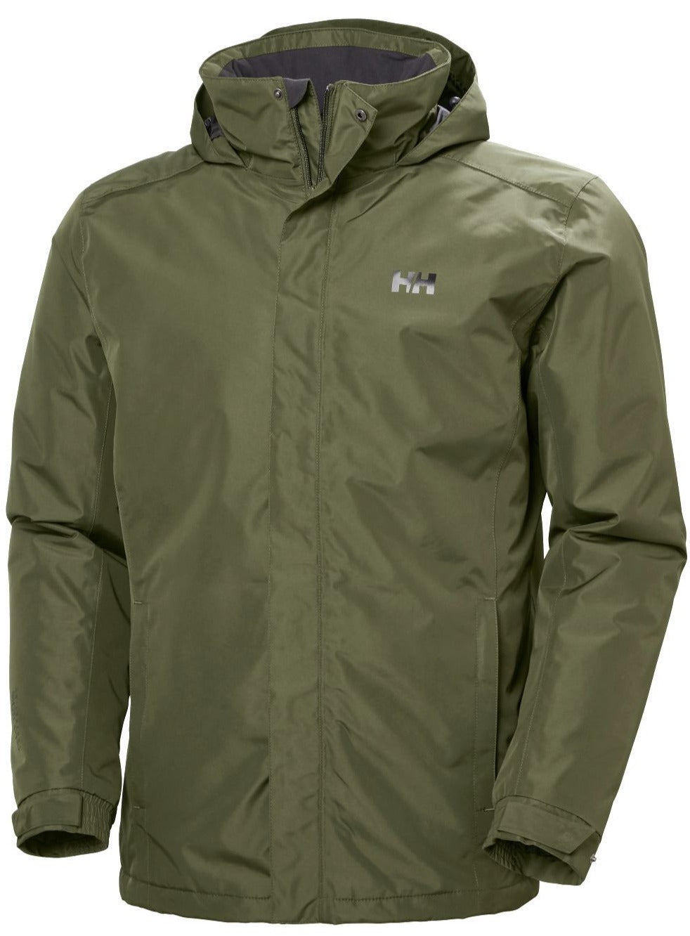 Helly Hansen Dubliner Insulated Waterproof Jacket- UTILITY GREEN 