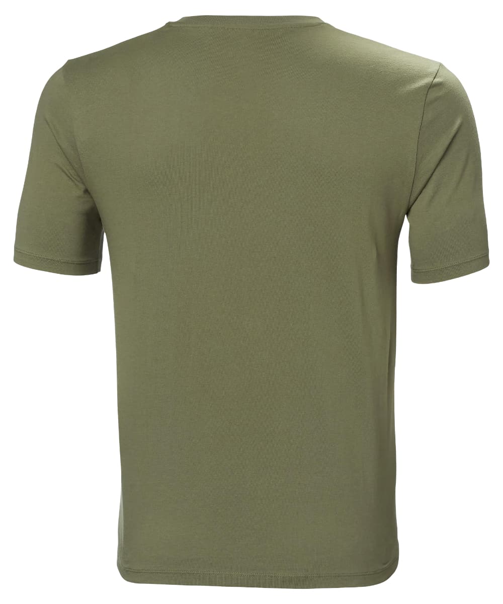 Helly Hansen F2F Organic Cotton T-shirt in Lav Green 