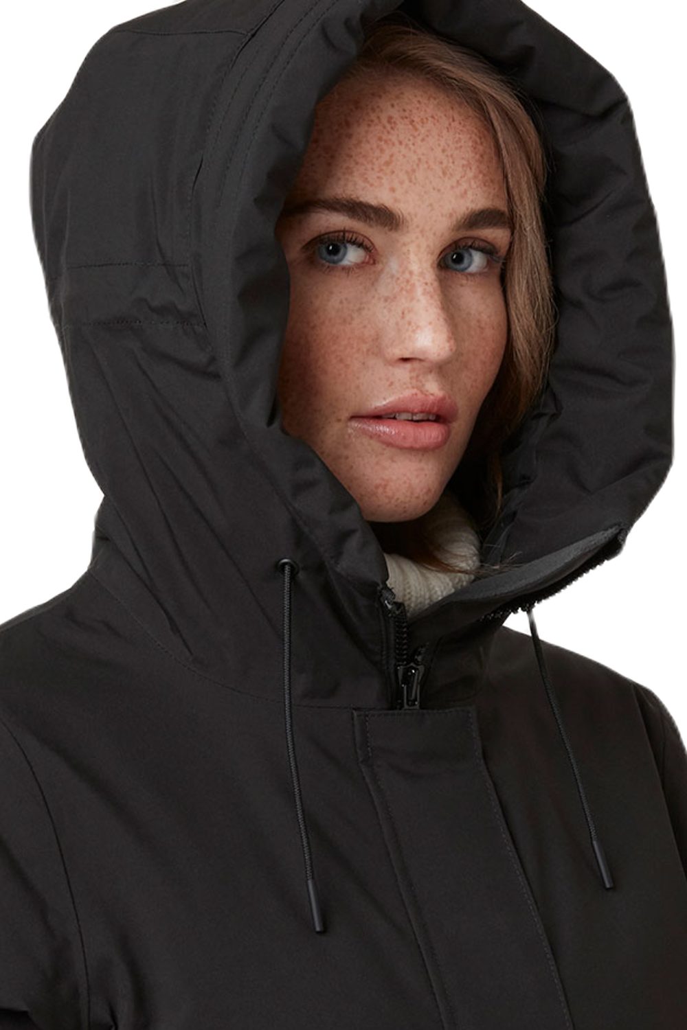 Helly Hansen Victoria Insulated Rain Coat in Black  