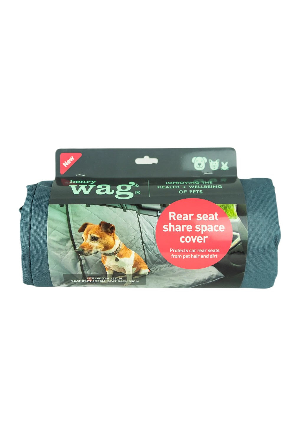 Henry Wag Share Spare Seat Cover In Grey