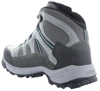 Achilles support nylon and suede hiking boots