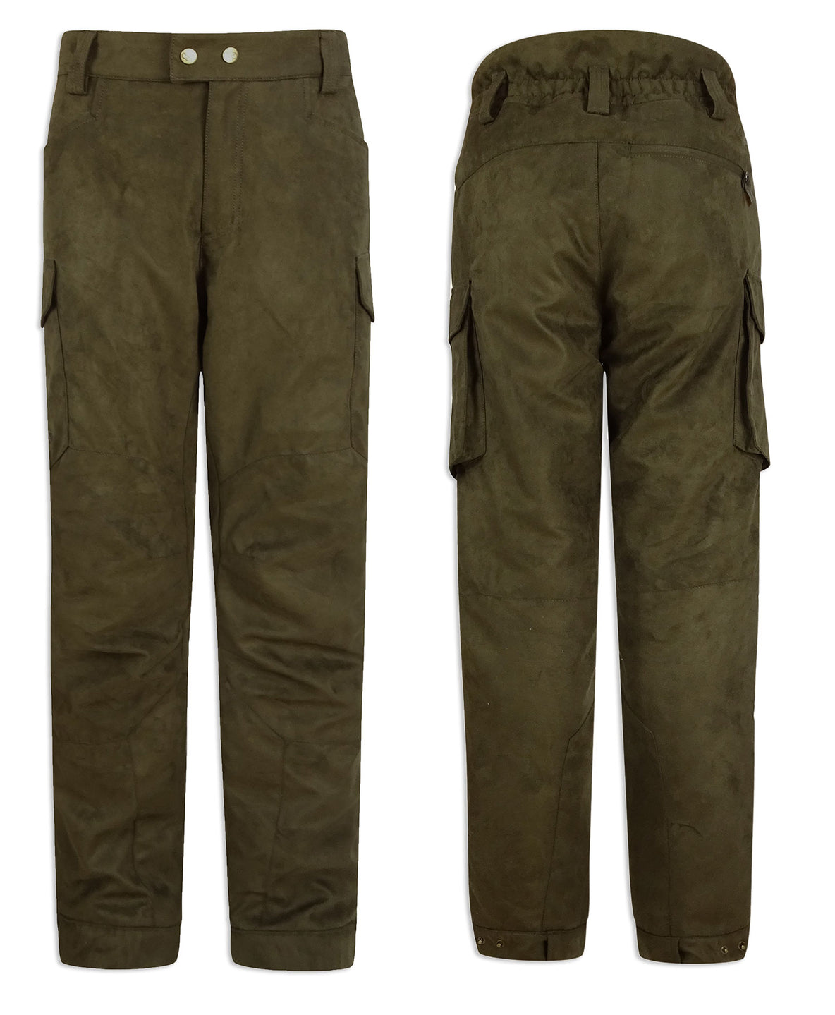 Back and side view Hoggs of Fife Rannoch Waterproof Shooting Trousers